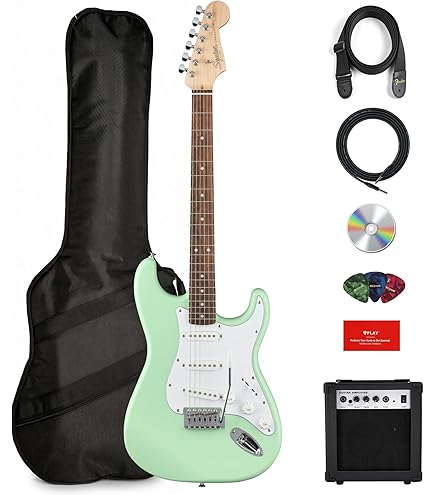 Amazon.com: Fender Squier 3/4-Size Kids Mini Jazzmaster Electric